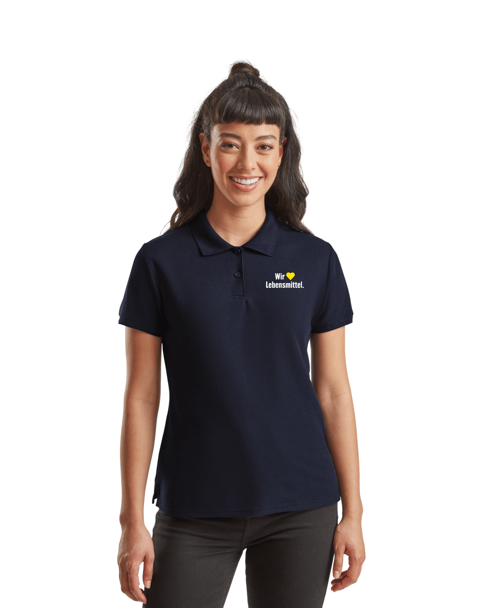 Damen-Poloshirt, Arm kurz